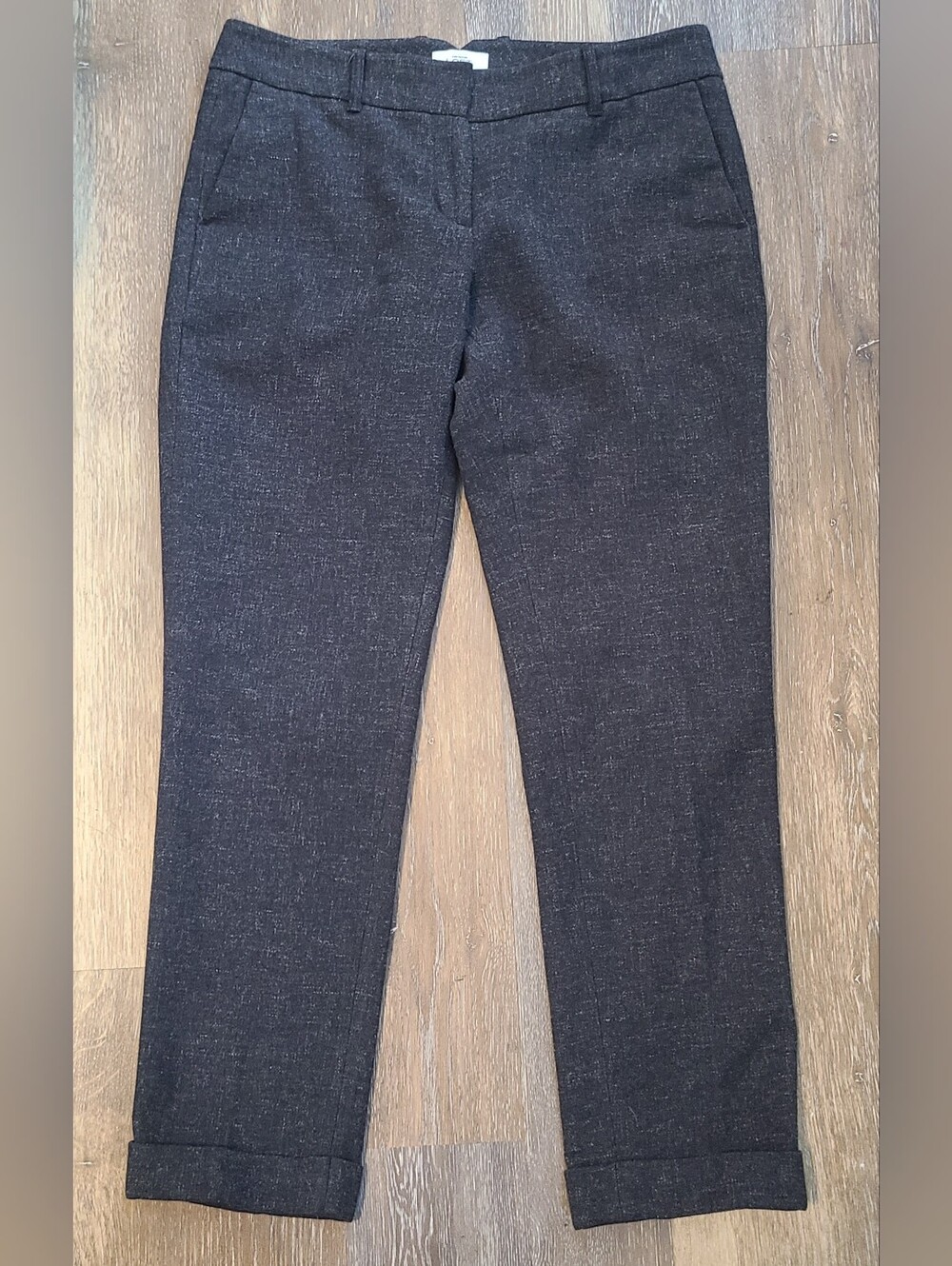 Ann Taylor Loft Wool AND Linen Blend Pants Size 8